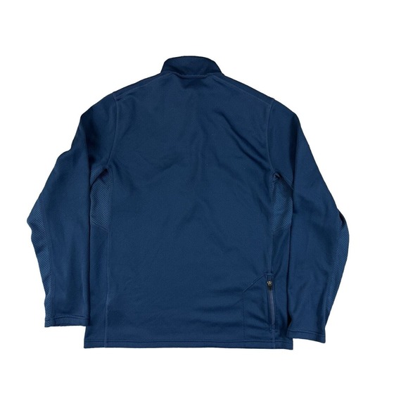 Nike Dri-Fit LiveStrong Blue 1/4 Zip Pullover Long Sleeve Sweater Sz M - Picture 7 of 7